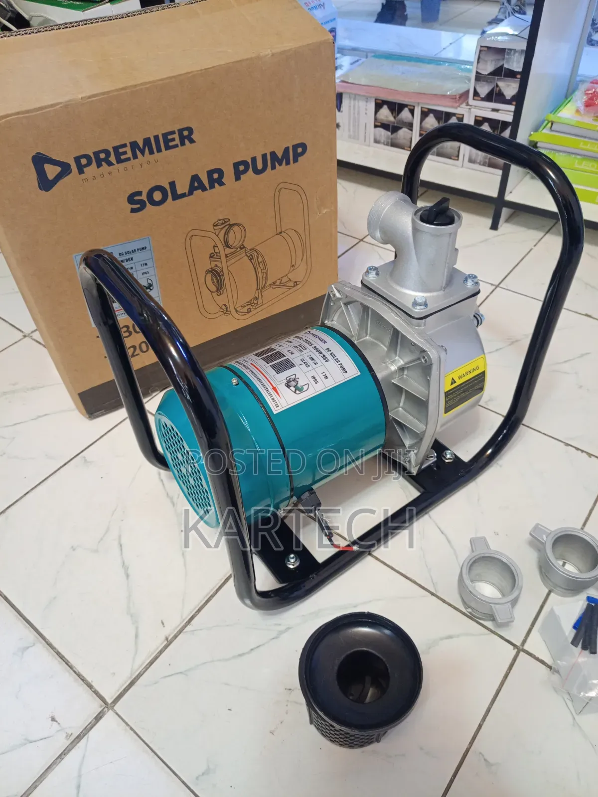 Premier 900w 3" 14m Dc Surface Solar Powered Water Pump