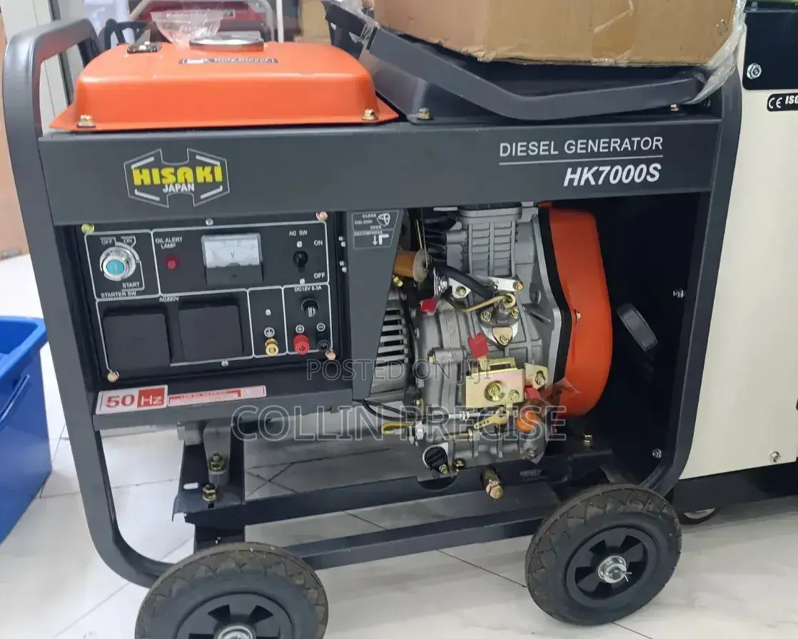 Hisaki 7.5kva Diesel Generator -16hp