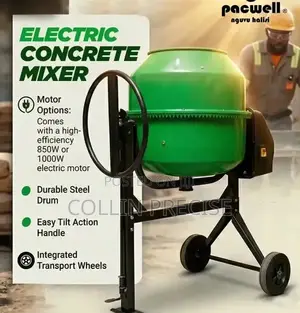 Brand New Electric Concrete Mixer -pacwell