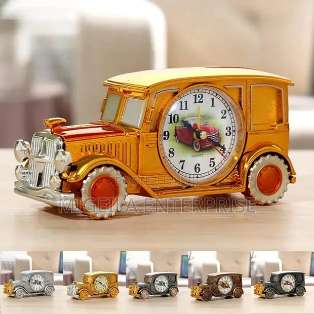 Clock Vintage Car Alarm