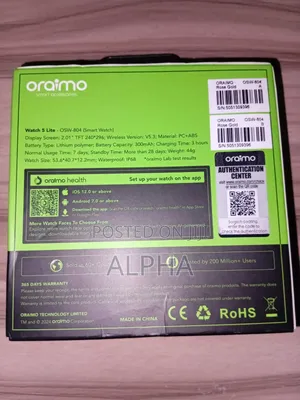 Oraimo Watch 5 Lite