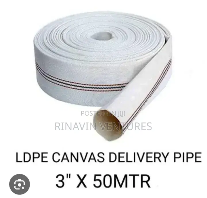 Ldpe Canvas Delivery Pipe 3×50mtr