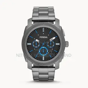 Fossil Fs4931 Machine Chronograph Stainless Steel Watch for Men