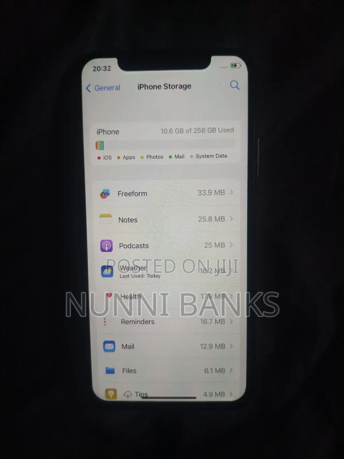 Apple iPhone X 256 GB White