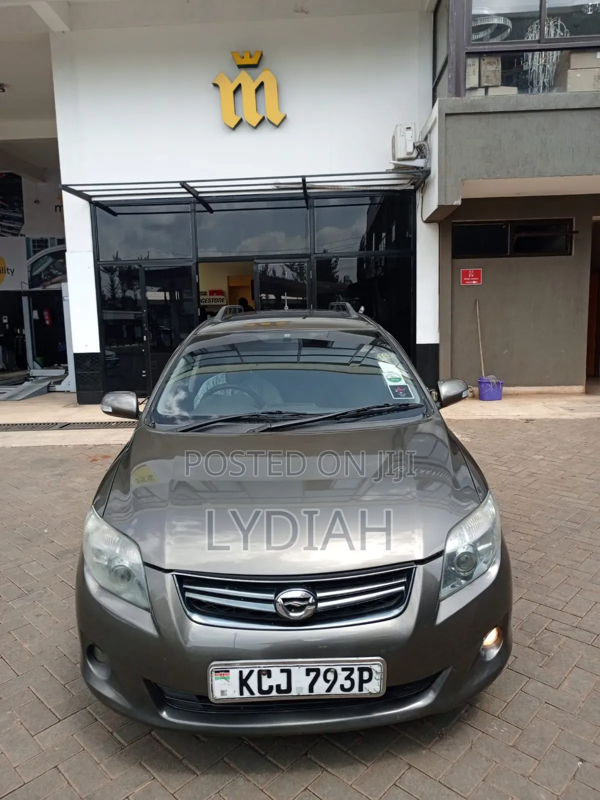 Toyota Corolla Fielder 2010 Gray