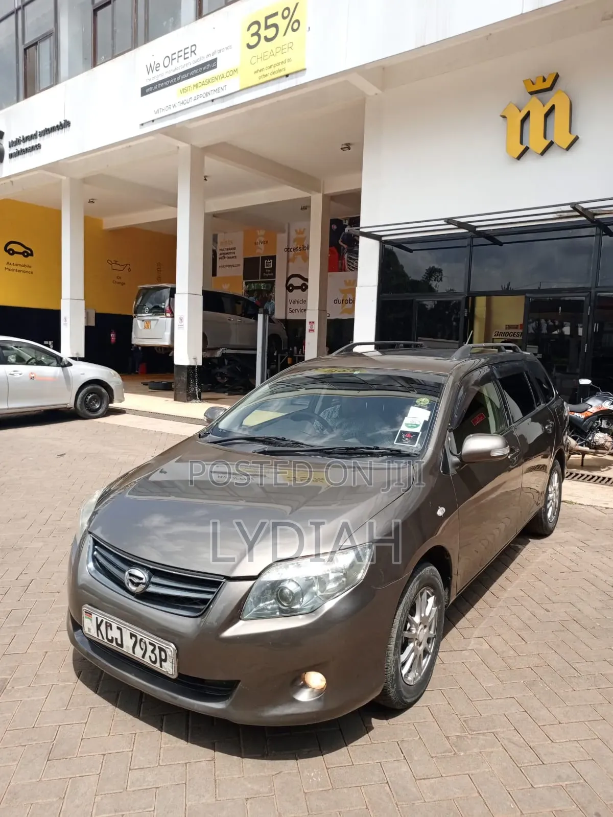 Toyota Corolla Fielder 2010 Gray