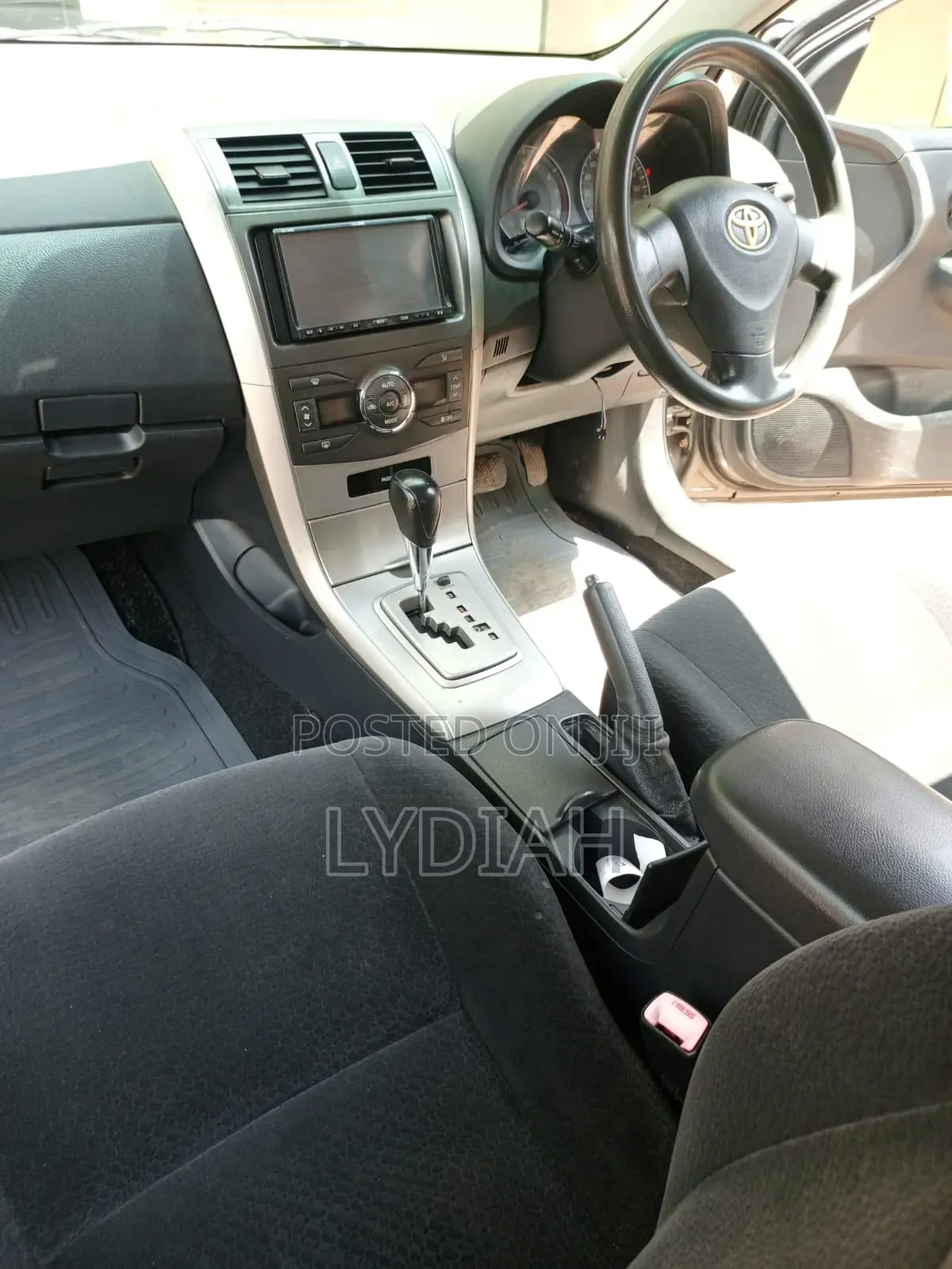 Toyota Corolla Fielder 2010 Gray