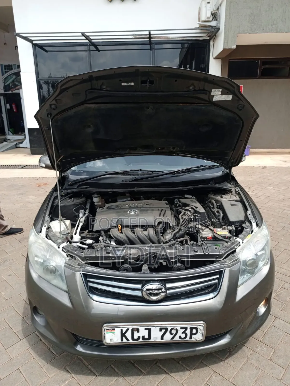 Toyota Corolla Fielder 2010 Gray