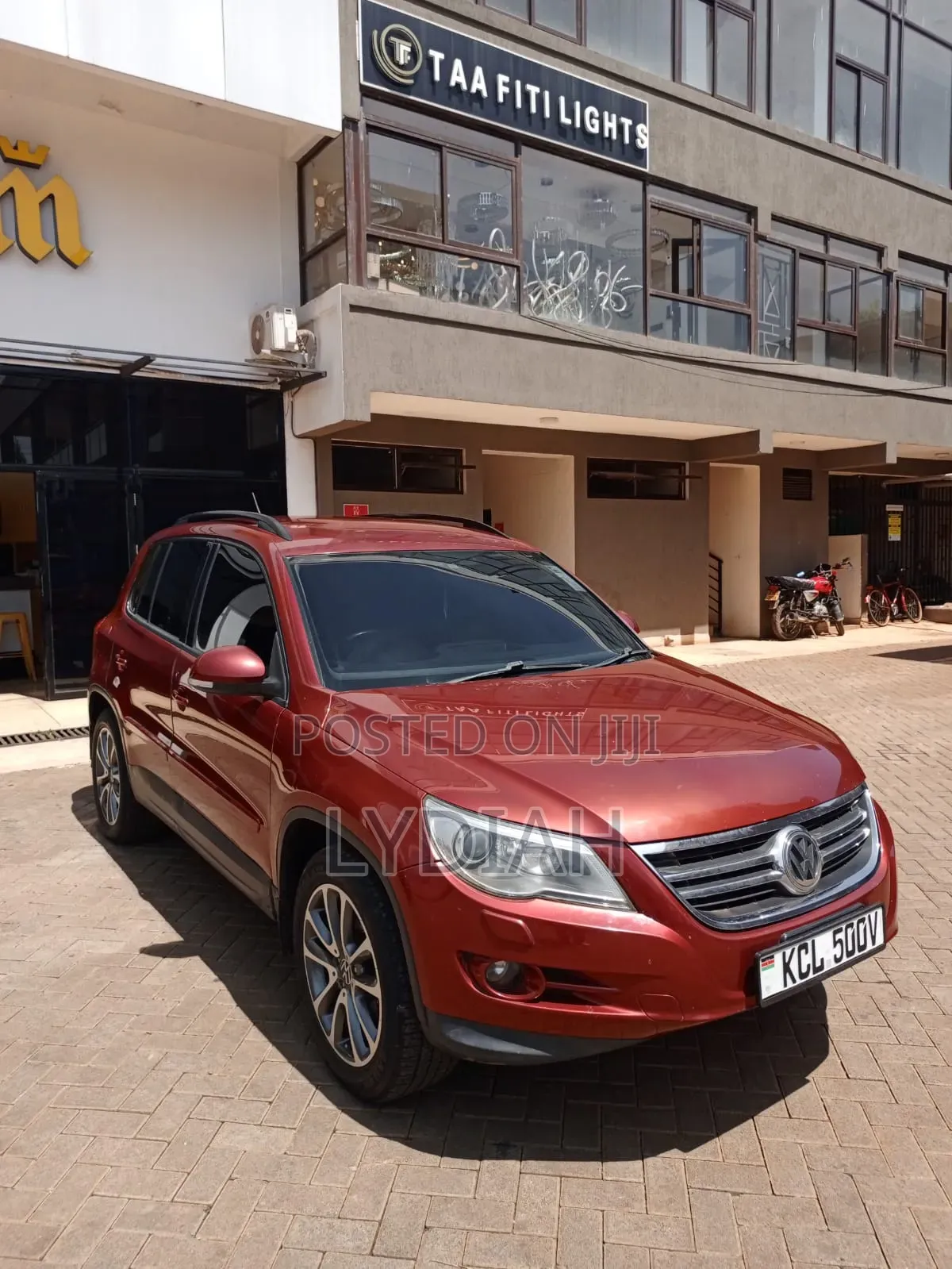 Volkswagen Tiguan 2010 Red