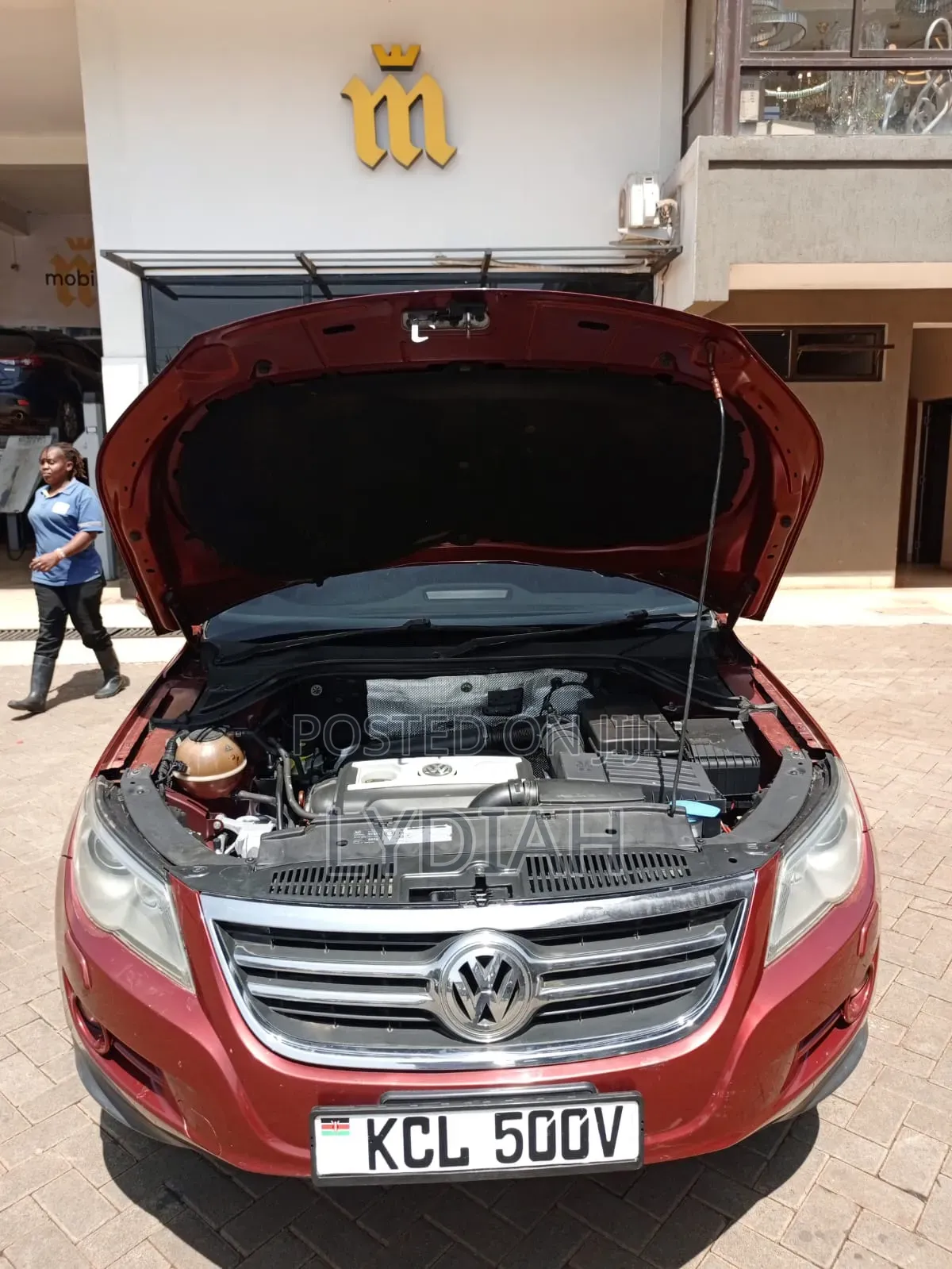 Volkswagen Tiguan 2010 Red