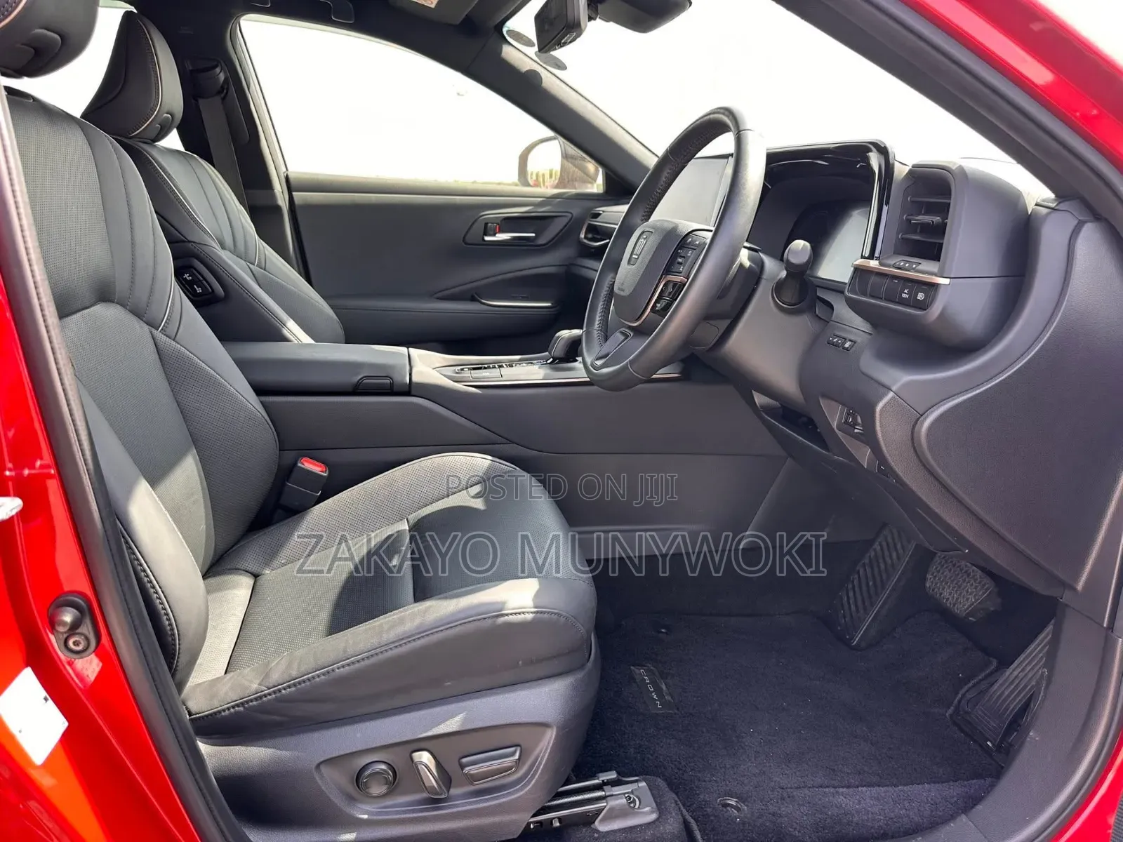 Toyota Crown 2022 Red