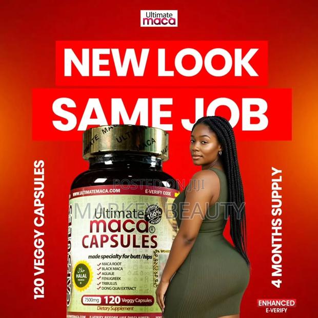 Ultimate Maca Plus Pills, 7500mg - Enhanced Everify (New Packaging) - thumbnail 2