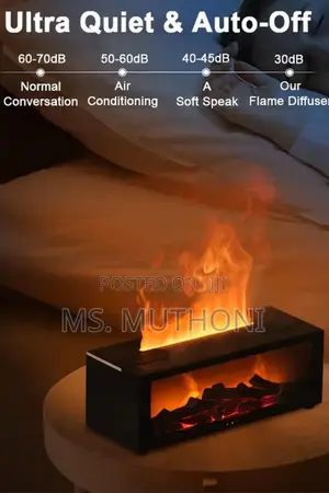 Dynamic Flame Essential Oil Diffuser