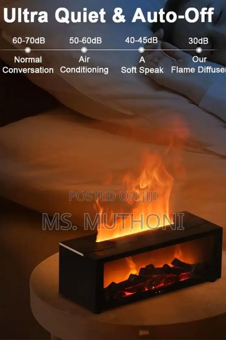 Dynamic Flame Essential Oil Diffuser
