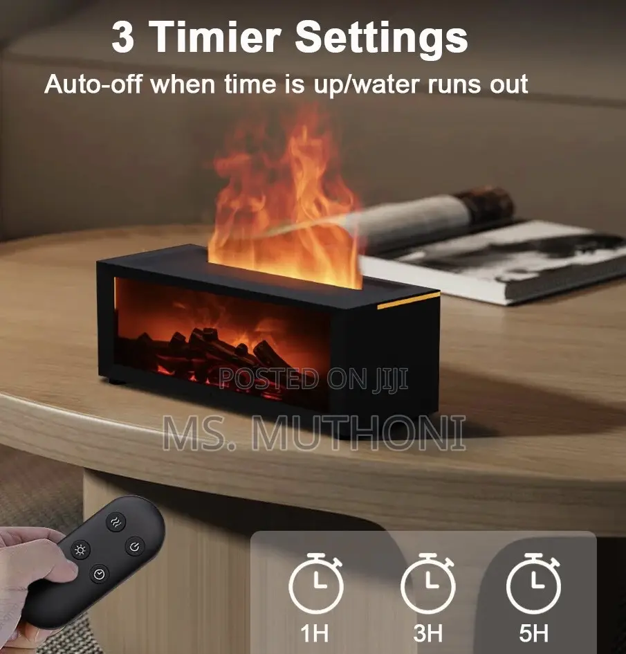 Dynamic Flame Essential Oil Diffuser