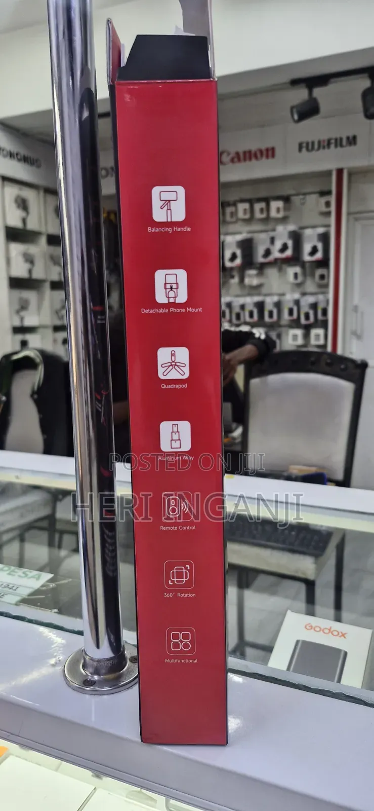 Selfie Stick C18 Multifuctional Quadrapod Tripod Stand