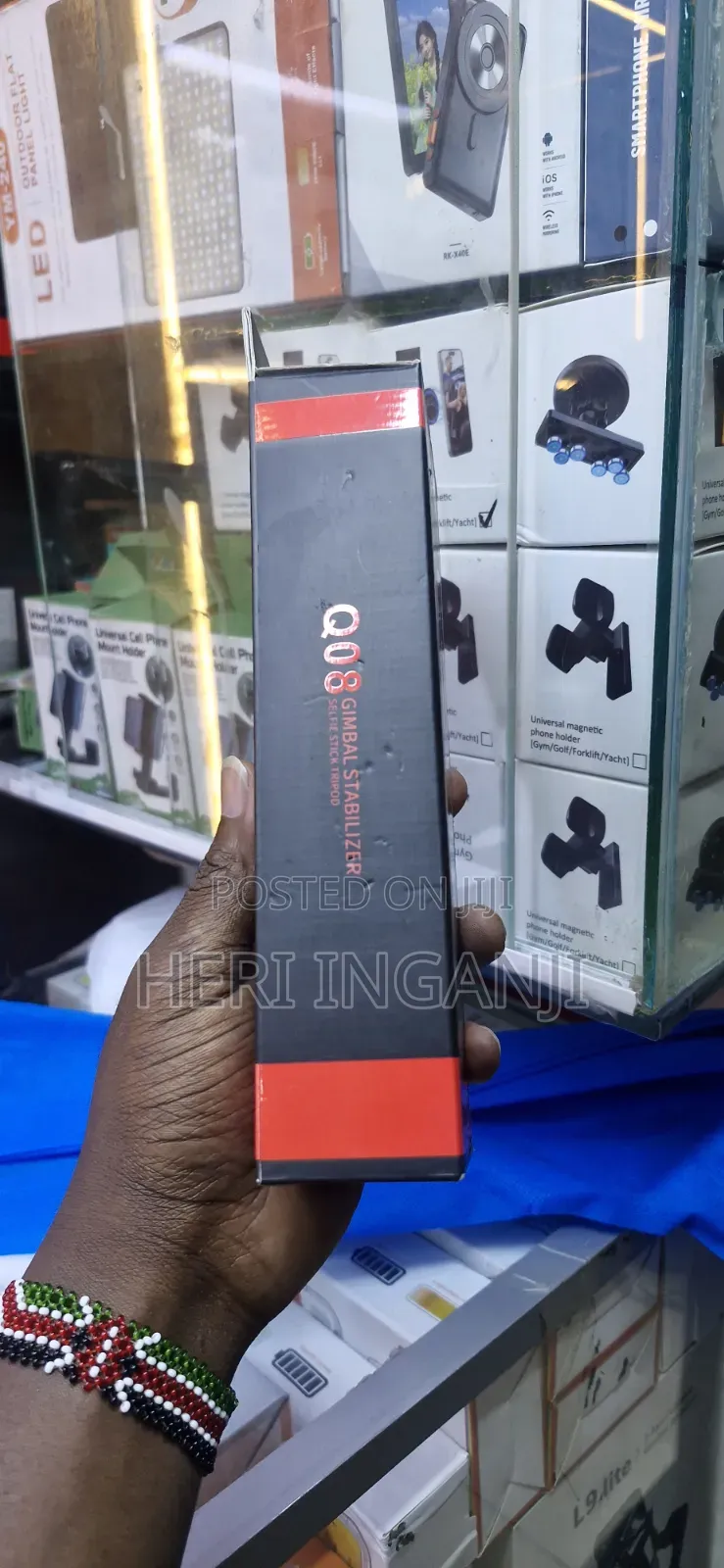 Q08 Gimbal Stabilizer for Smartphone With Selfie Stick and Tripod