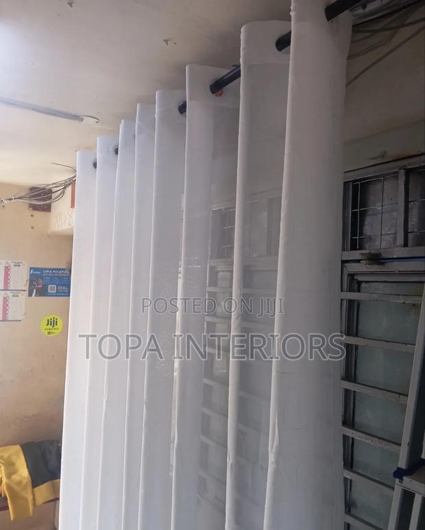 Window Netting White Sheer Curtains for House Rooms