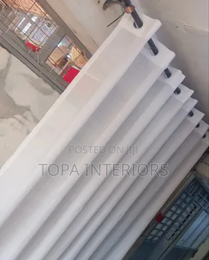Multipurpose White Sheers for Windows and Doors