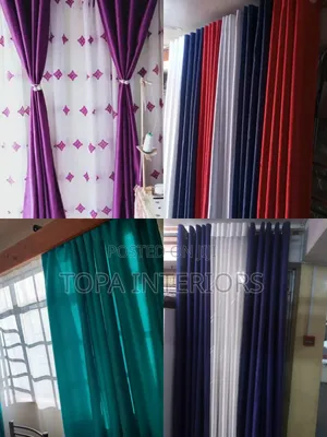 Beautiful Custom Made House Curtains for Sale in Nairobi Kenya