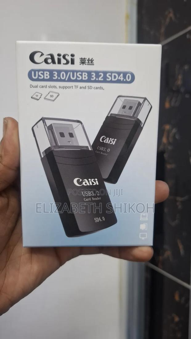 Caisi Usb 3.0 Dual-Slot Sd and Micro Sd Card Reader - thumbnail 2