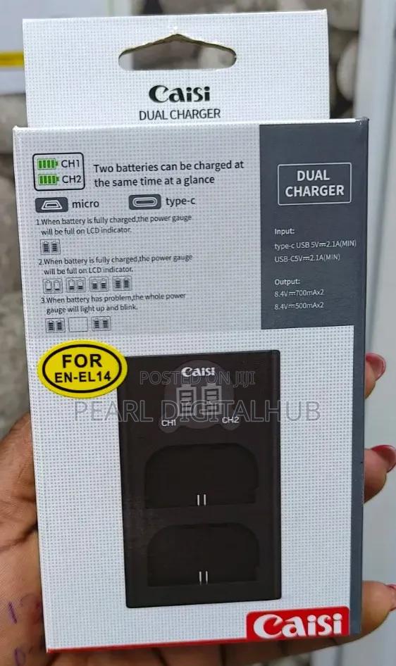 Caisi El14 Battery Dual Charger