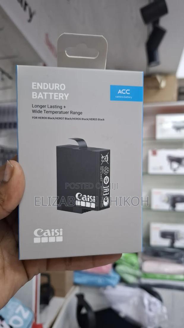 Caisi Go Pro Battery for Hero 5,6,7 8