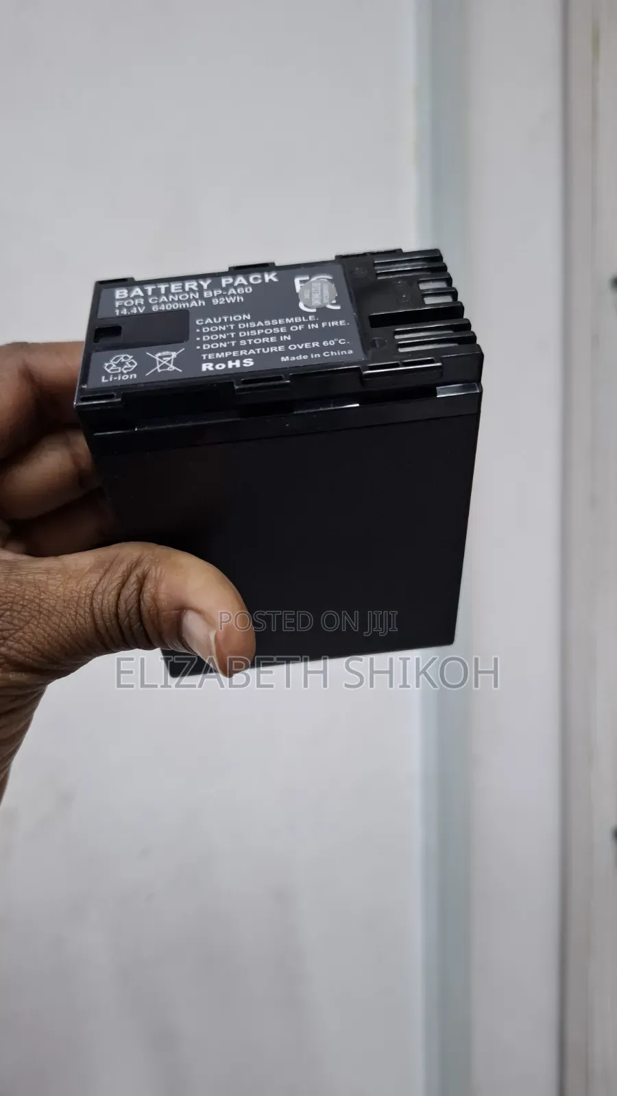 Canon Bp-A60 Battery Pack for Eos C300 Mark Ii, C200, and C200b