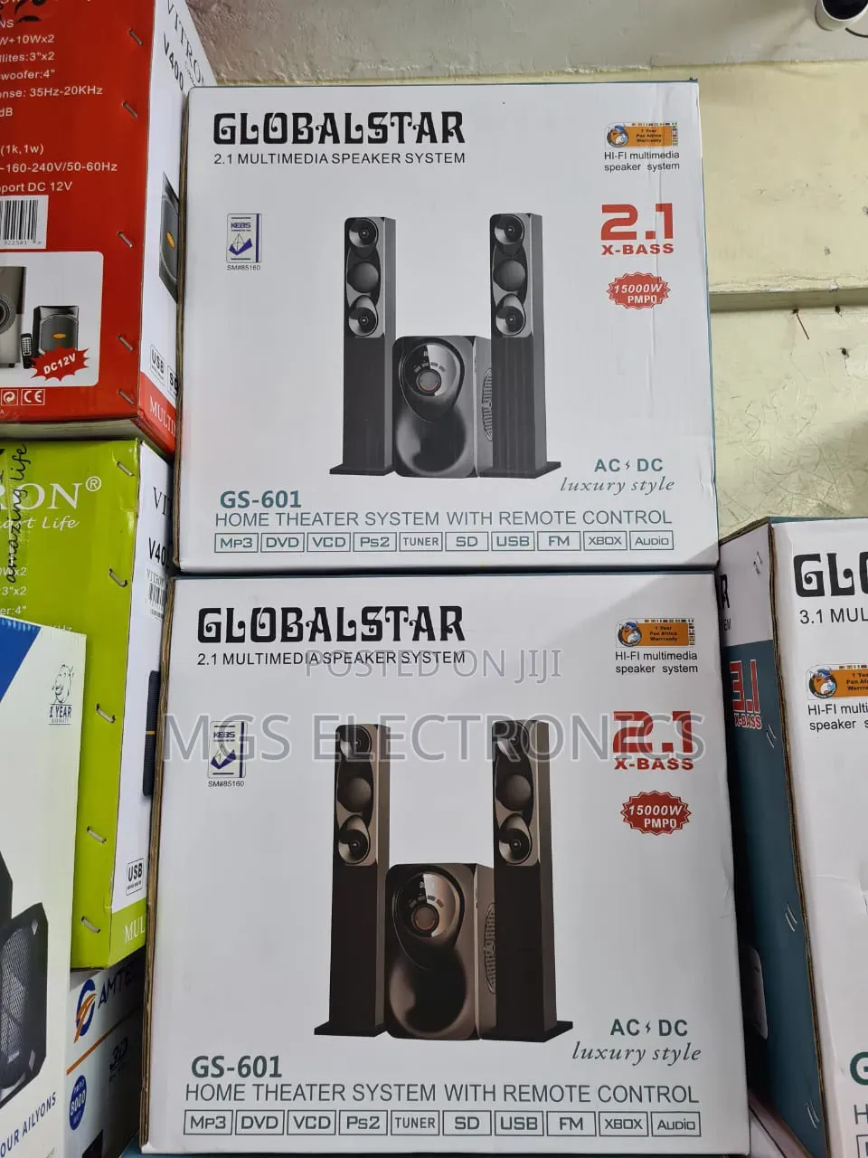 *Globalstar Woofer Gs 601 2.1