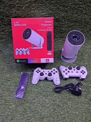 Home Theater Projector With Built-in Gaming System and Wifi