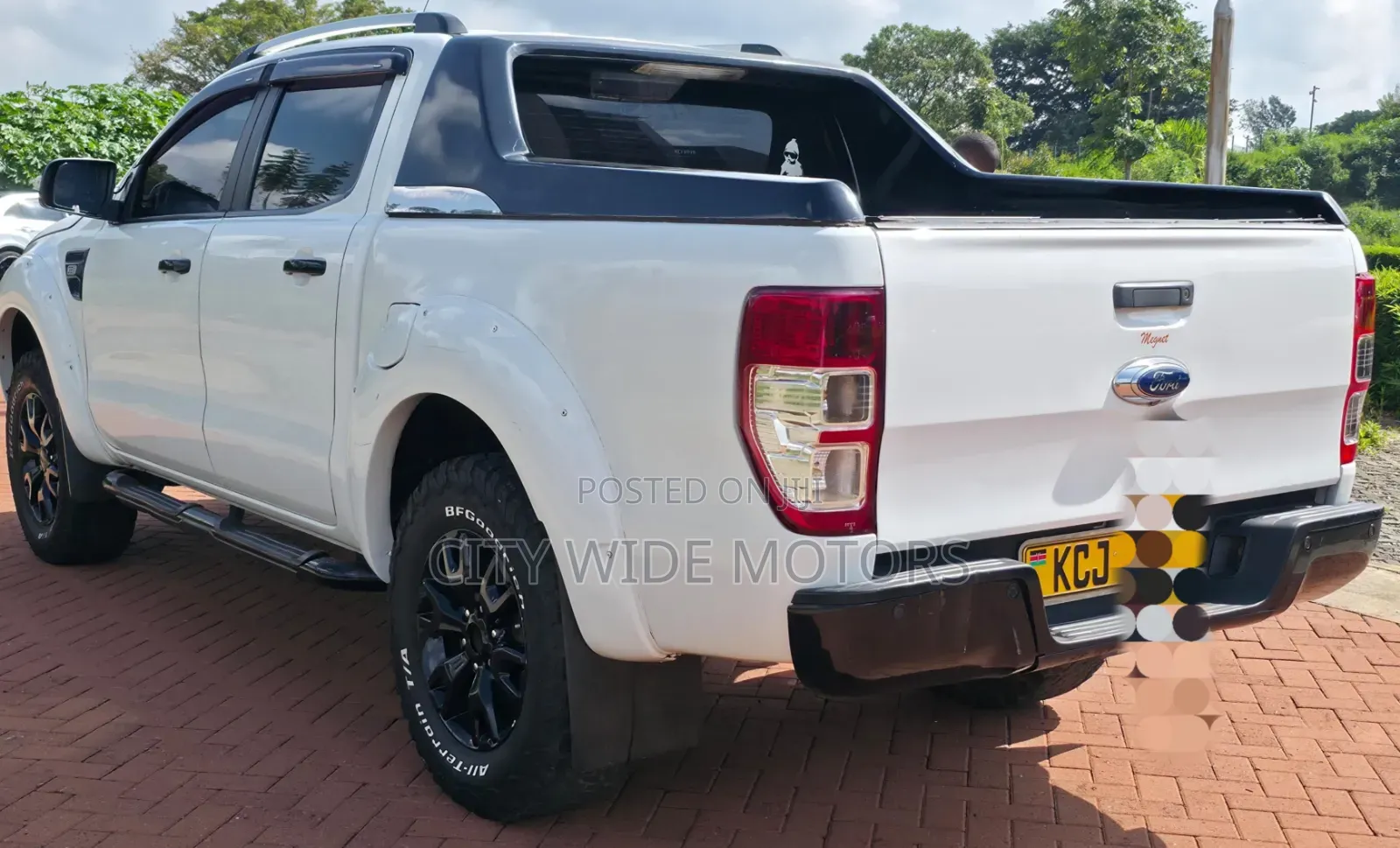Ford Ranger Wildtrak 2012 White