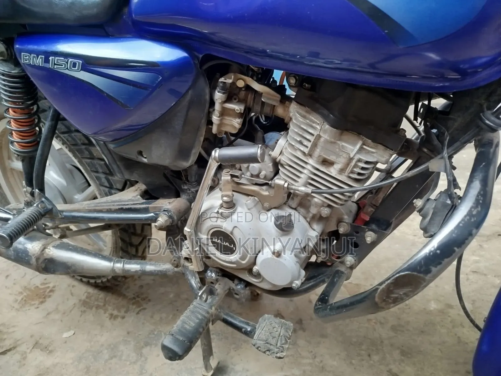 Bajaj Boxer 150 UG 2018 Blue
