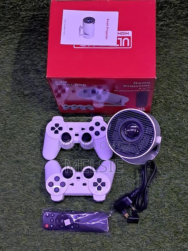 Home Theater Projector With Built-in Gaming System and Wif - main view