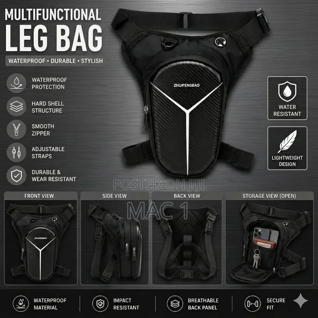 Waterproof Hard Shell Drop Leg Pouch