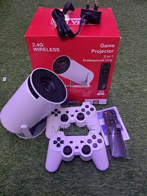 Smart Android Compatible Projector With Dual Wireles