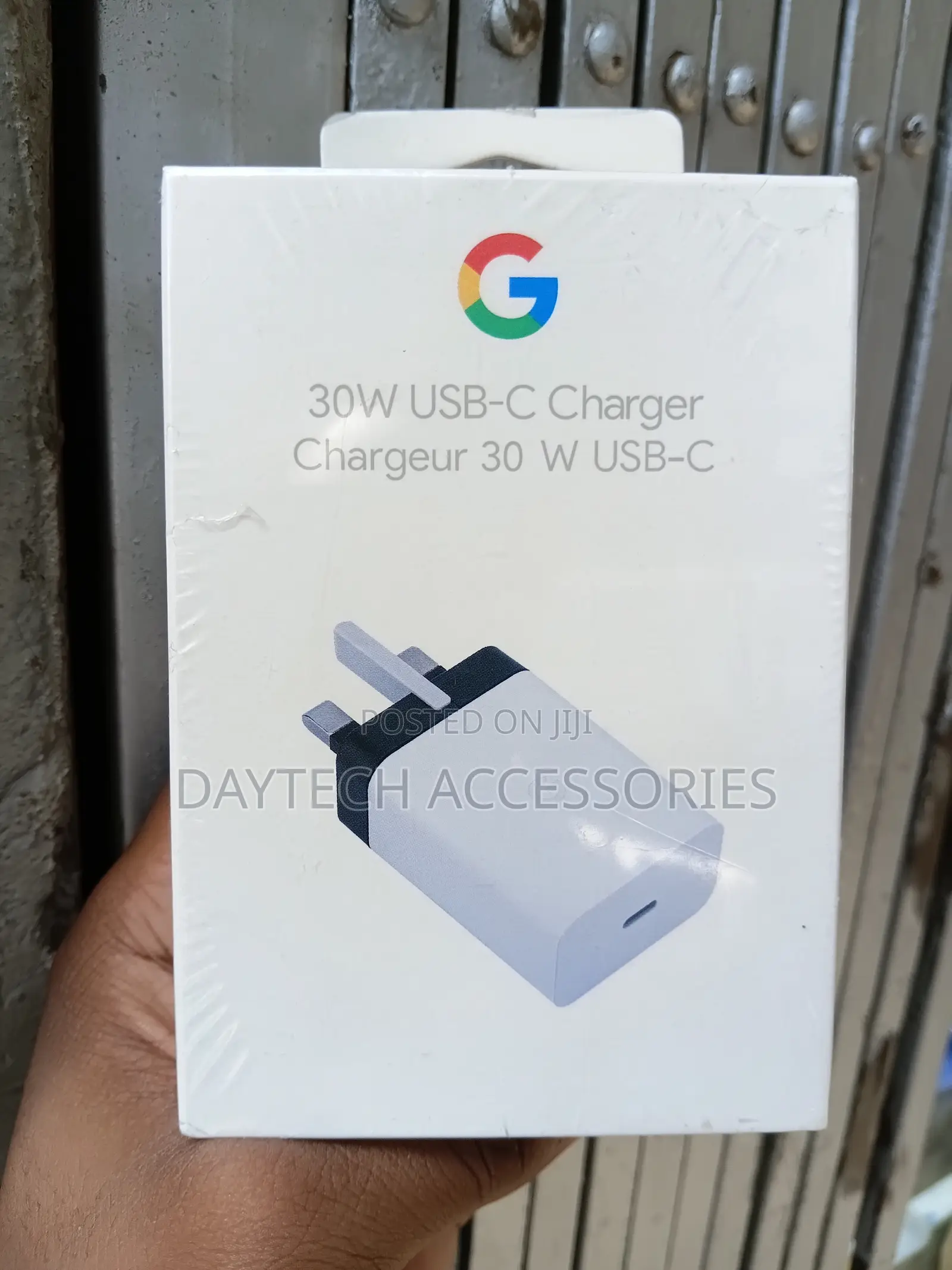 Official Genuine Google Pixel 30w Pd Fast Charger - White