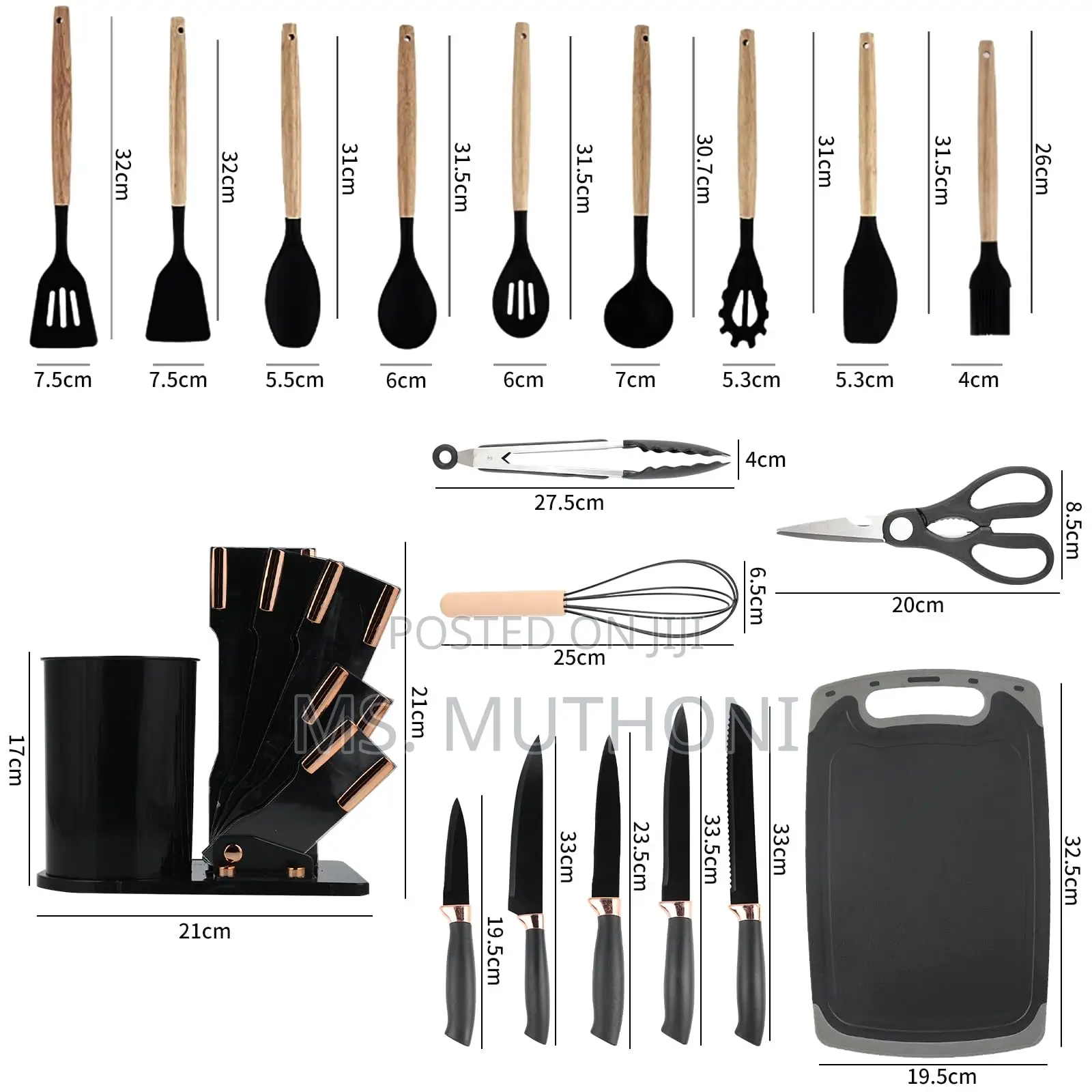 Kitchen Utensils Cooking Set