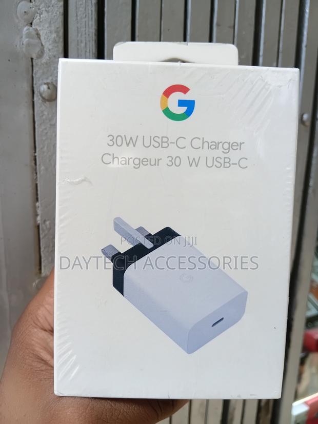 Google Pixel Charger 30w Usb-C Adapter - White - thumbnail 3