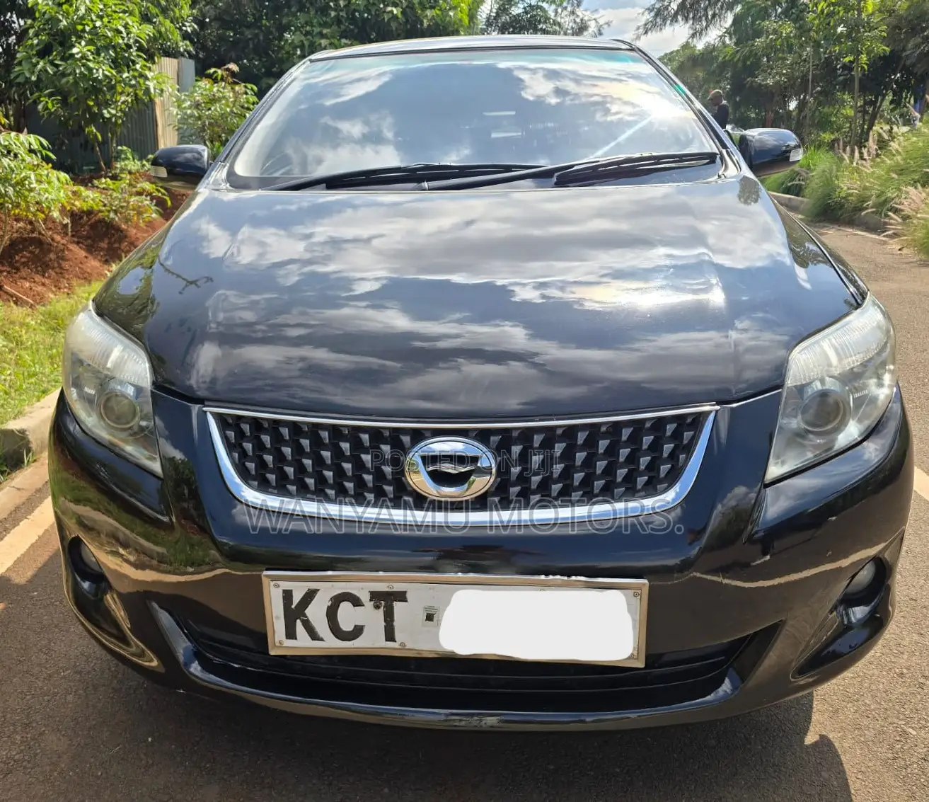 Toyota Corolla Fielder 2012 Black