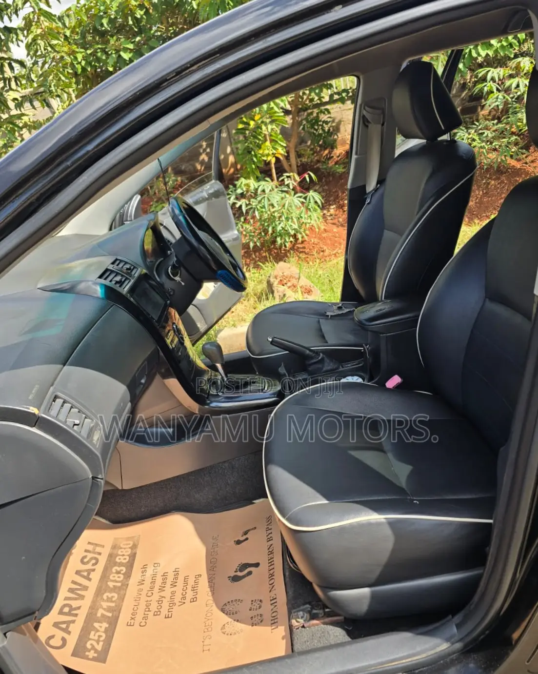 Toyota Corolla Fielder 2012 Black