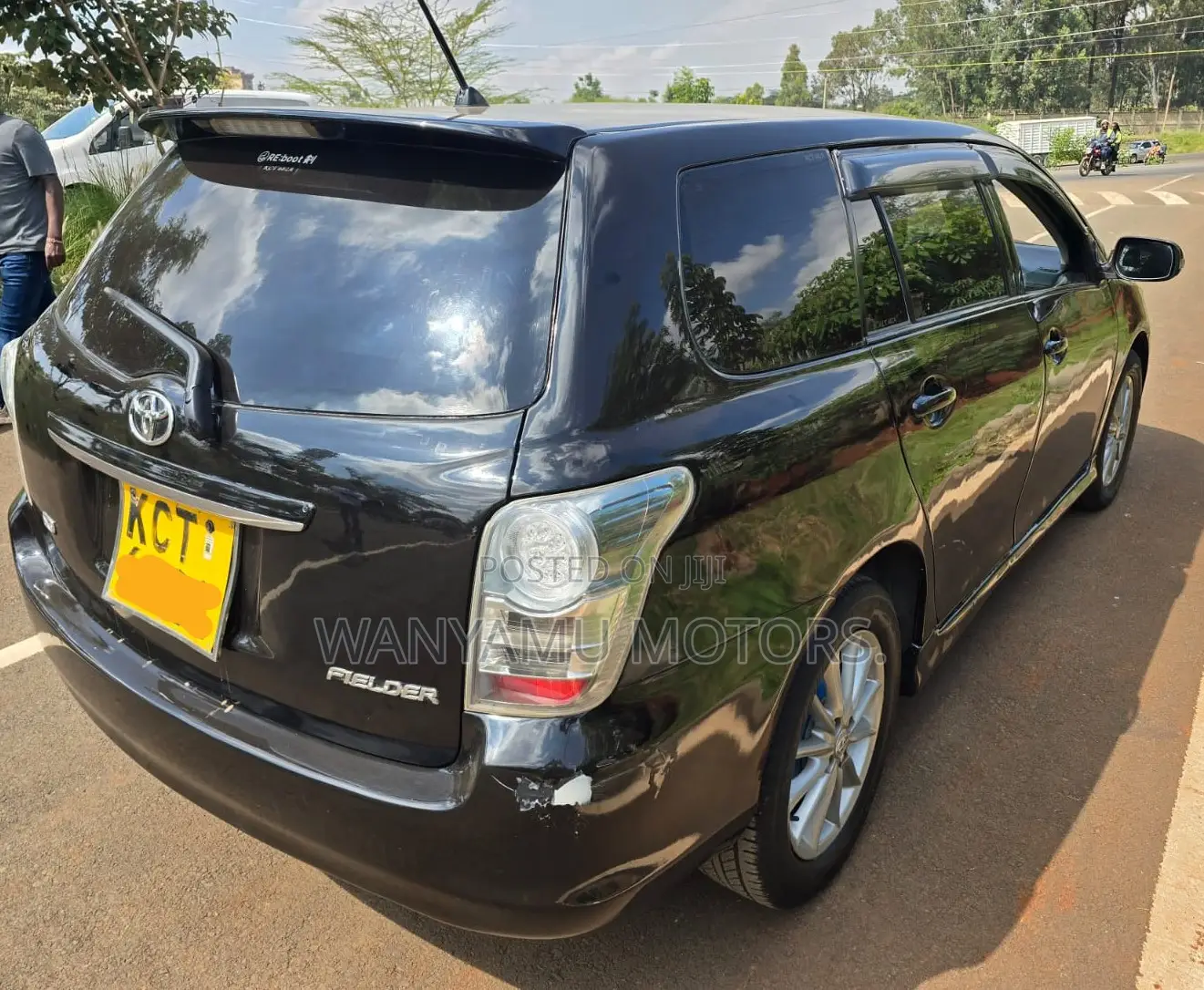 Toyota Corolla Fielder 2012 Black