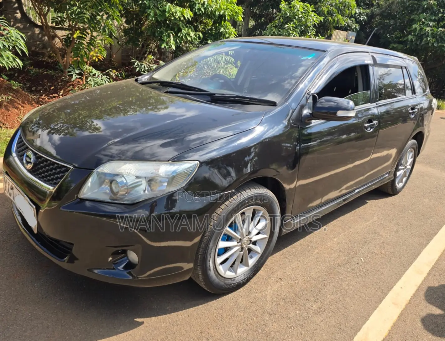 Toyota Corolla Fielder 2012 Black