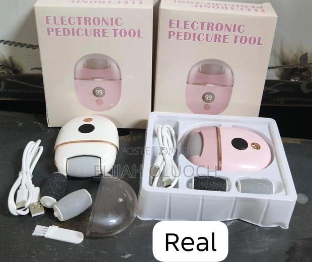3 Grinding Wheels Electronic Pedicure Tool Callus Remover