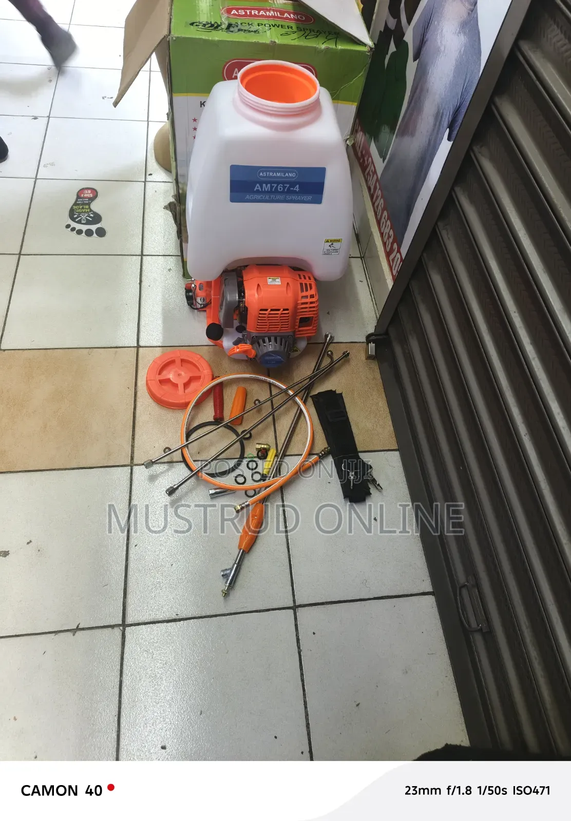 Astramilano Knapsack Sprayer 4stroke