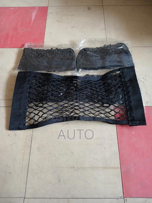 Car Elastic Mesh Back Seat Organizer – Storage Net Pocket for Cars