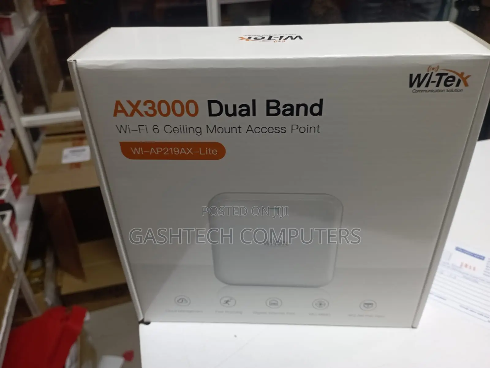Wi-Tek Ax3000 Dual Band Wifi 6 Ceiling Mount { Wi-Ap219ax-Lite V2
