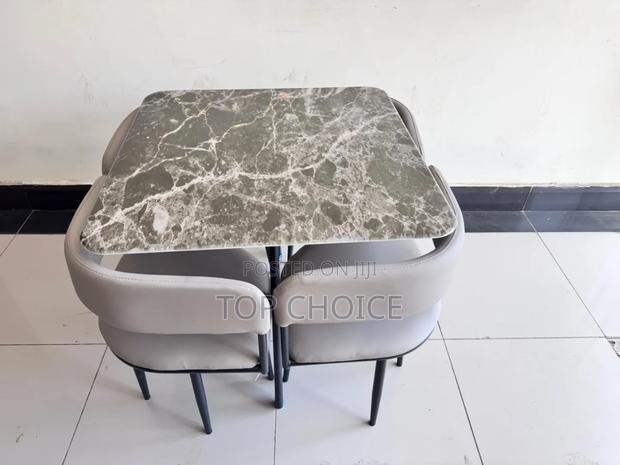 Dining Table 4 - Seater Marble.