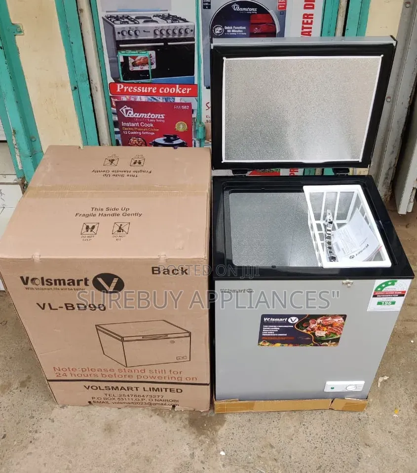 Volsmart 90l Chest Freezer – Energy Saving Deep Freezer