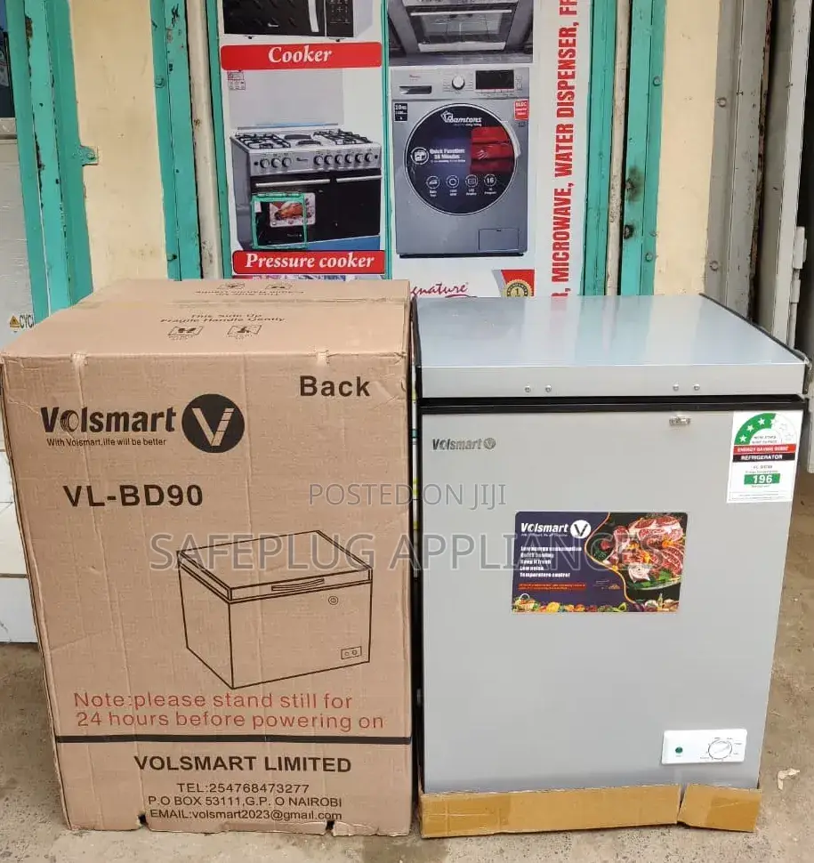 Volsmart 90l Deep Freezer – Fast Cooling Low Noise