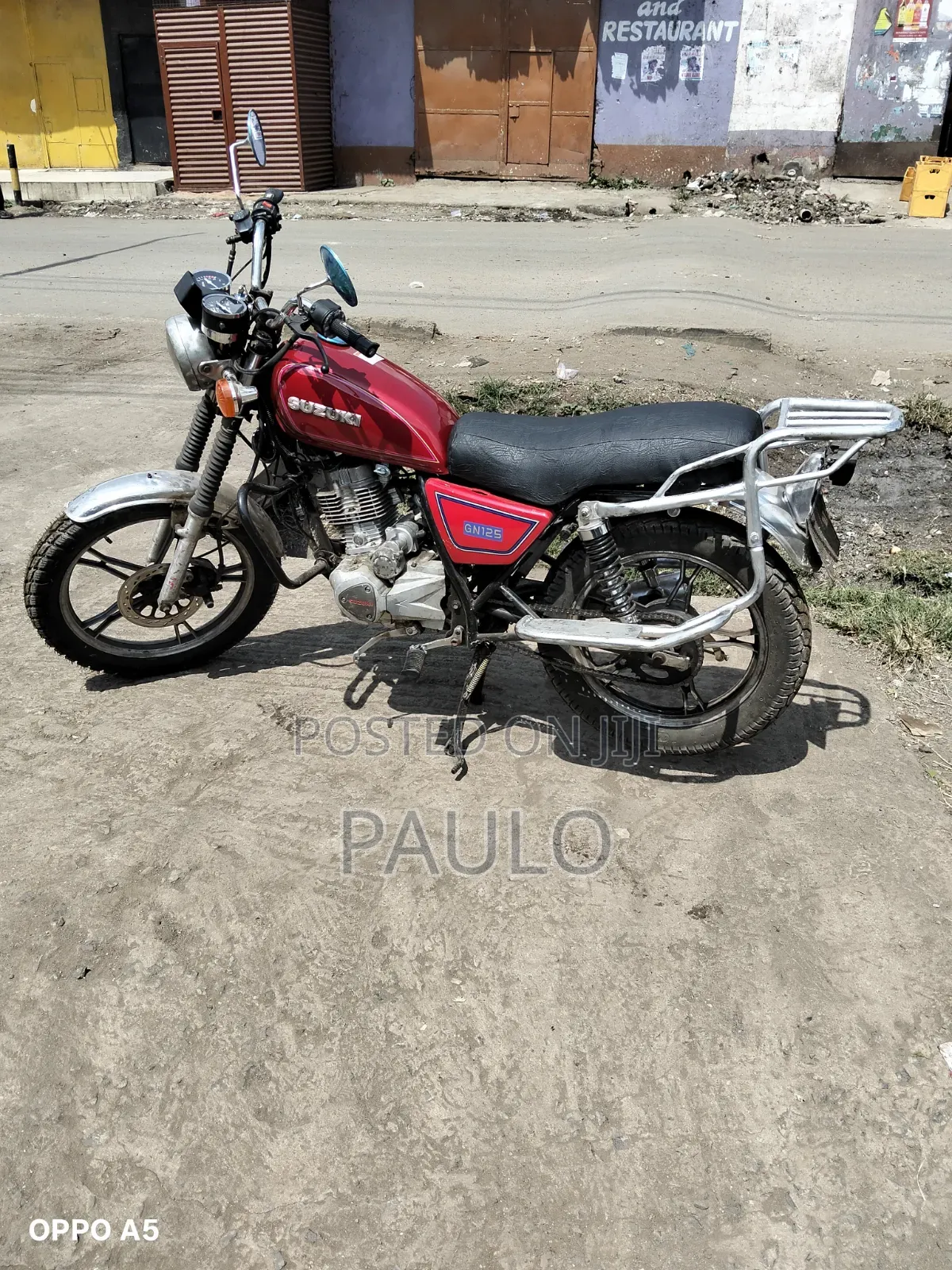 Suzuki GN 125-2 2005 Red
